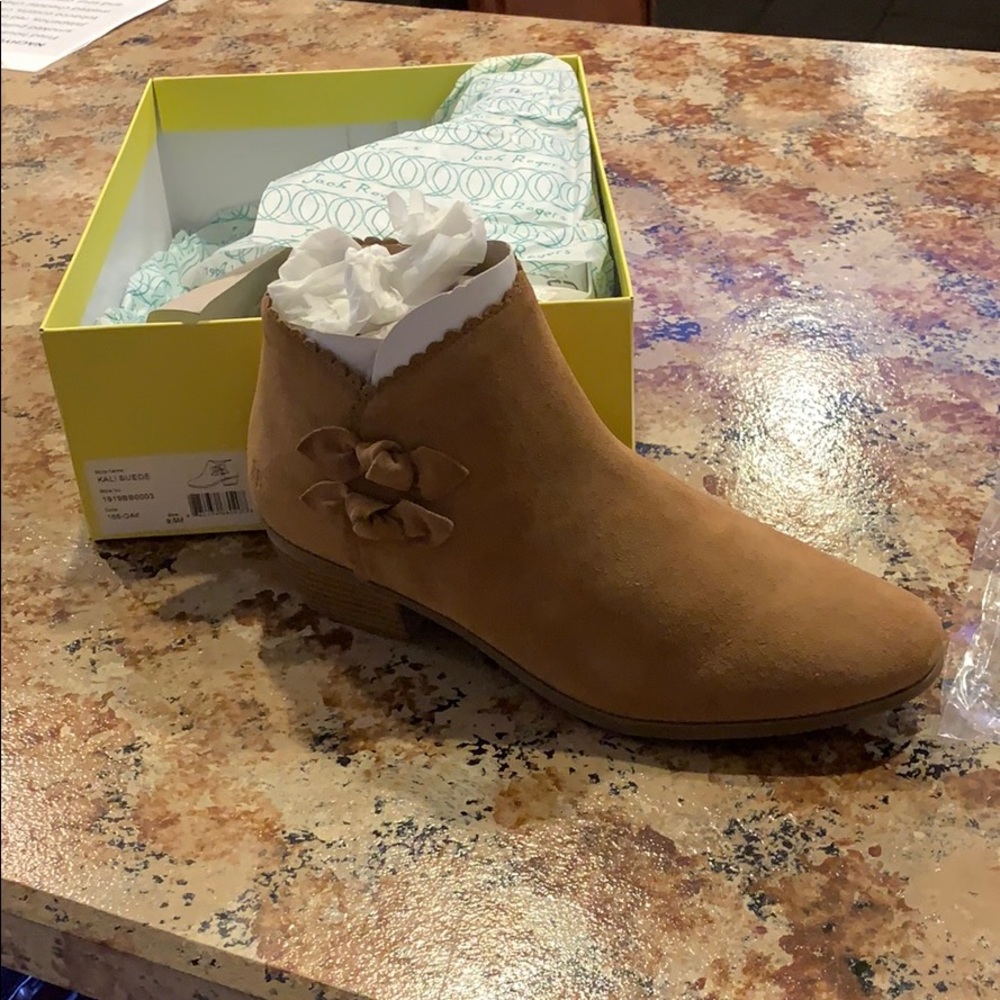 Jack Rogers Kali Suede Bootie